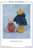 Knits & Pieces KP-10 Bears 4ply Pattern KNIT