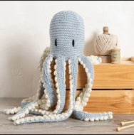 Wool Couture Company Robyn the Octopus Knitting Kit - Blue