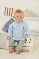 Stylecraft Baby Sweater & Cardigan 4ply Pattern 8977 KNITTING
