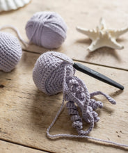 Load image into Gallery viewer, TOFT Mini Mike the Jellyfish Crochet Kit - Exclusive Violet
