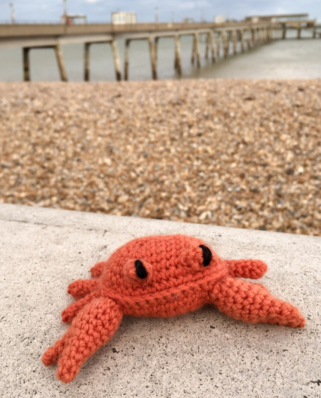 TOFT Mini Cedric the Crab Crochet Kit