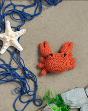Load image into Gallery viewer, TOFT Mini Cedric the Crab Crochet Kit
