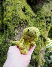 Load image into Gallery viewer, TOFT Mini Gregor the T-Rex crochet kit
