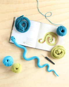TOFT Mini Atticus the Snake Crochet Kit