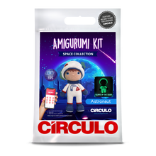 Load image into Gallery viewer, Circulo Space Glow in the Dark Crochet Kit - Astronaut
