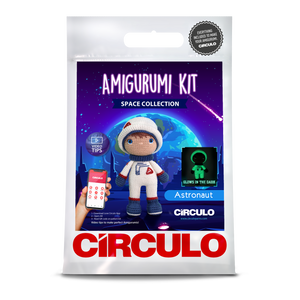 Circulo Space Glow in the Dark Crochet Kit - Astronaut