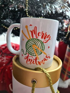 'Merry Knitmas' Mug
