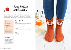 Knitted animal socks