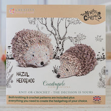 Load image into Gallery viewer, Hazel Hedgehog crochet or knit kit

