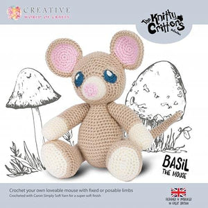 Basil the Mouse Crochet Kit