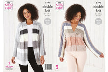 Load image into Gallery viewer, King Cole Ladies Cardigans dk 5790 Pattern KNIT
