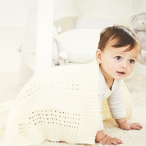 Stylecraft Special for Babies Cardigan & Blanket 9807 Pattern KNIT