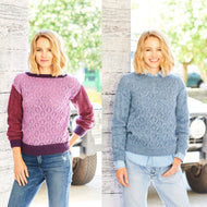 Highland Heather's 9793 Ladies Sweaters Pattern KNIT