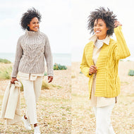 Stylecraft Chunky Ladies Sweater & Jacket 9814 Pattern KNIT