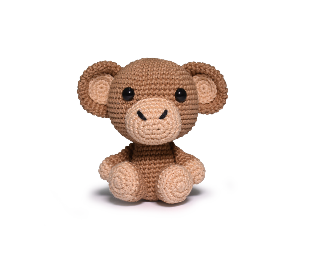 Circulo Safari Baby Crochet Kit- Monkey