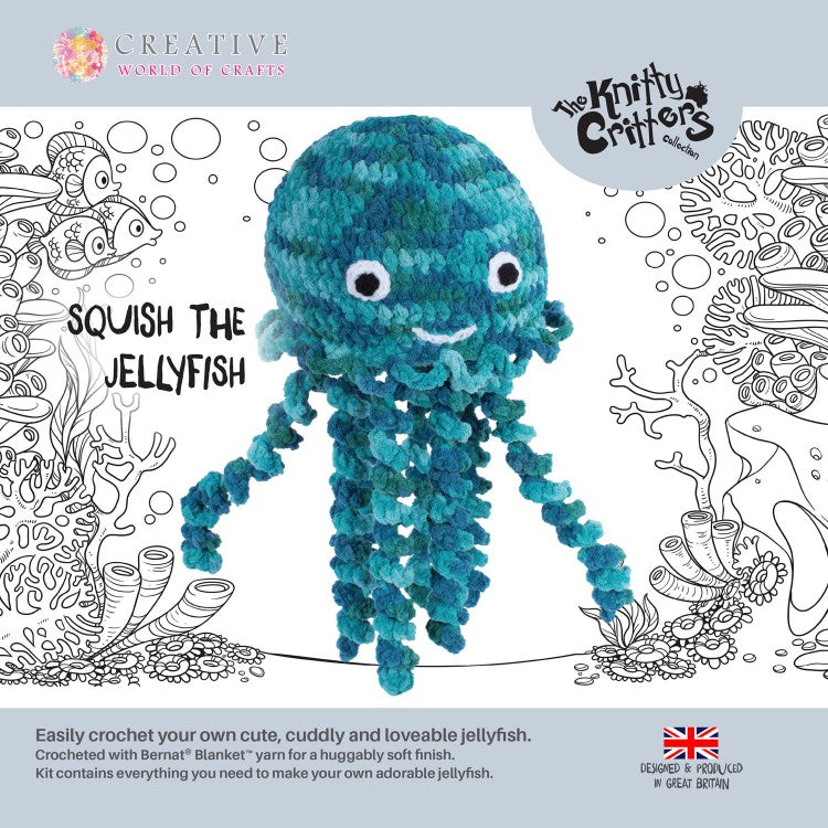 Squish the Jellyfish Crochet Kit