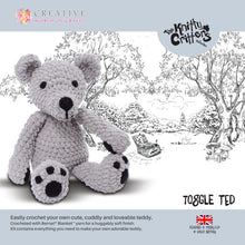 Load image into Gallery viewer, Toggle Ted Crochet Kit
