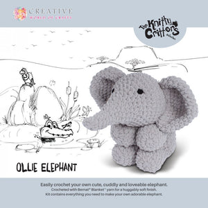 Ollie the Elephant Crochet Kit