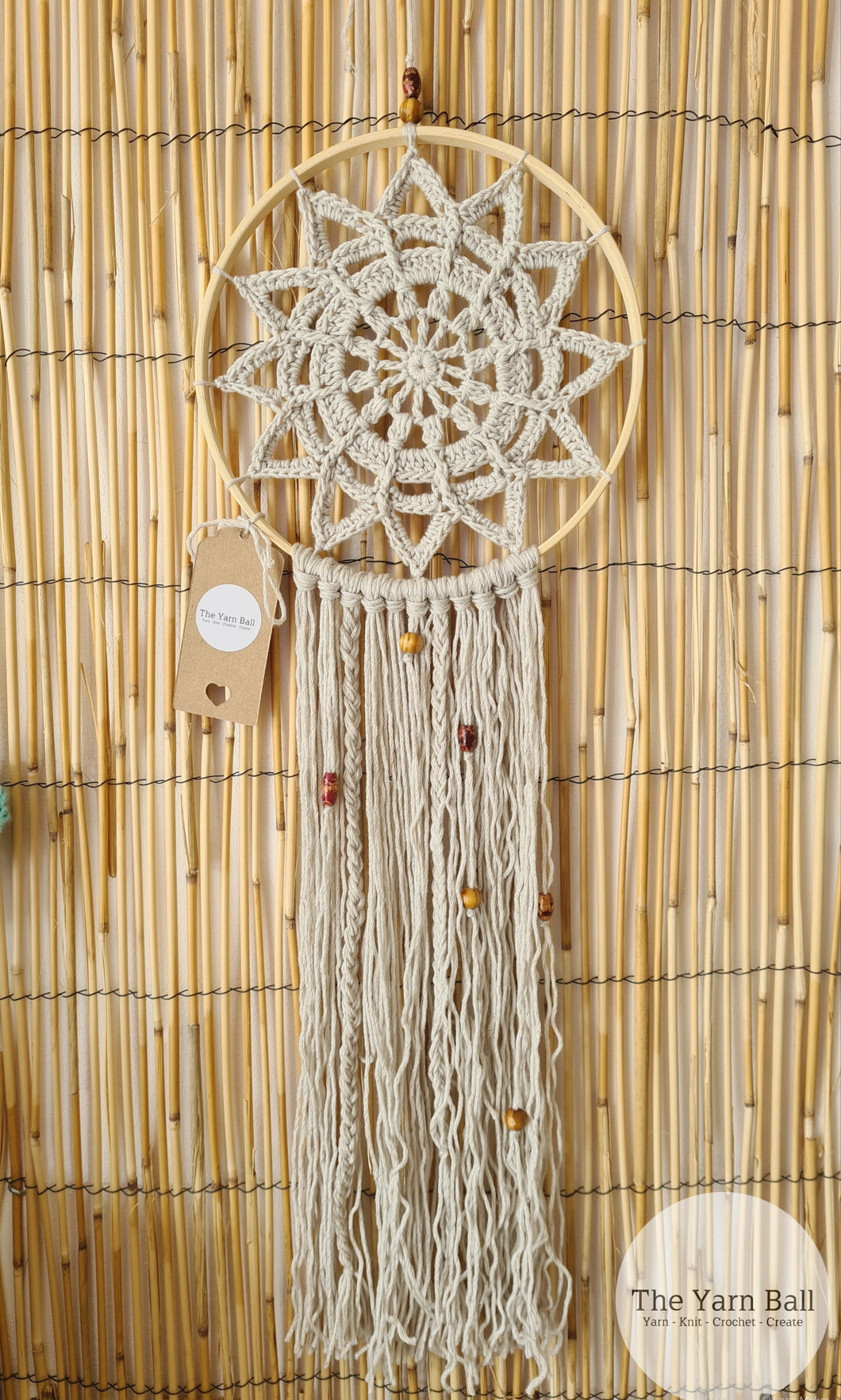 Handmade Crochet Mandala Wall Hanging