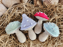 Load image into Gallery viewer, Mushroom Decoration Crochet Kit
