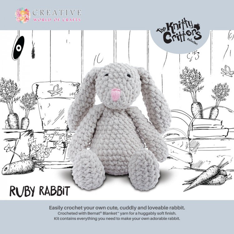 Ruby the Rabbit Crochet Kit