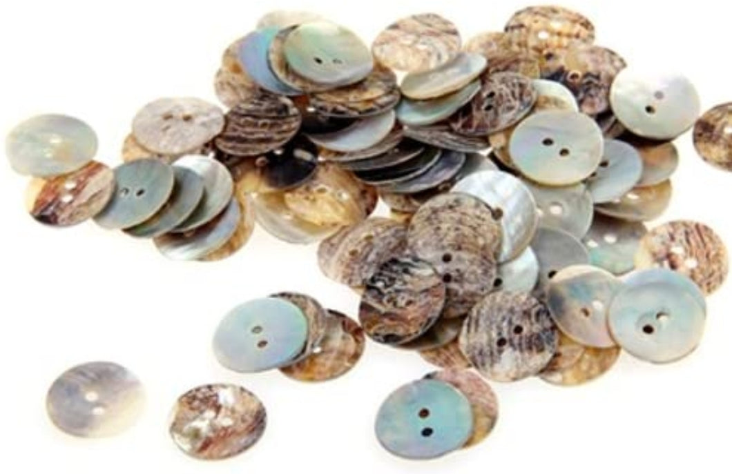 Mother of Pearl Buttons 15mm