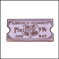 Harry Potter Platform 9 3/4 Enamel Pin