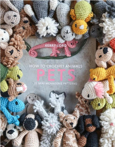 TOFT How to crochet: Pets mini menagerie book by Kerry Lord