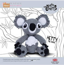 Load image into Gallery viewer, Hetty the Koala crochet kit
