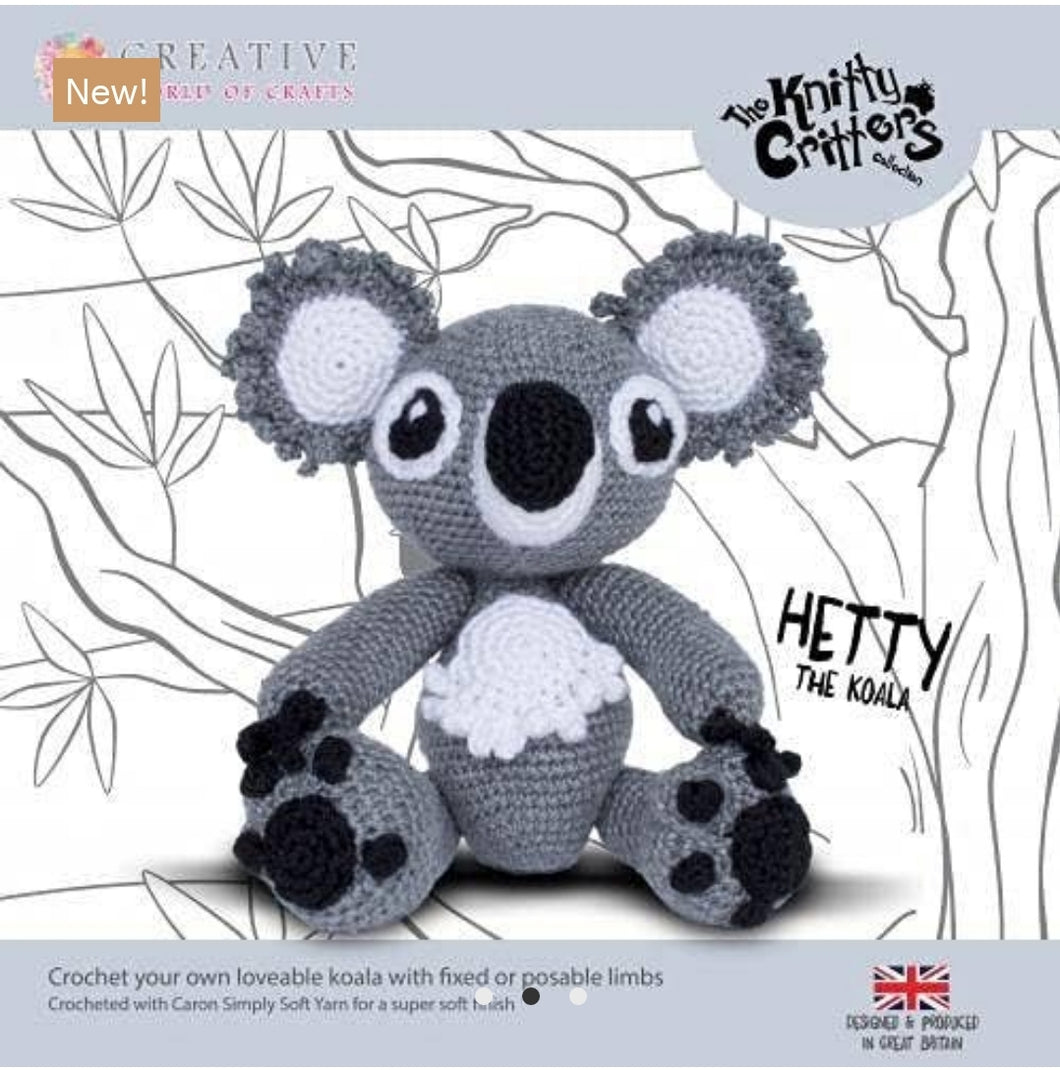 Hetty the Koala crochet kit