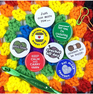 Crochet Badge Set