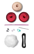 Load image into Gallery viewer, Circulo Too Cute Crochet Kit - Ladybug

