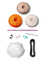 Load image into Gallery viewer, Circulo Too Cute Crochet Kit - Fox
