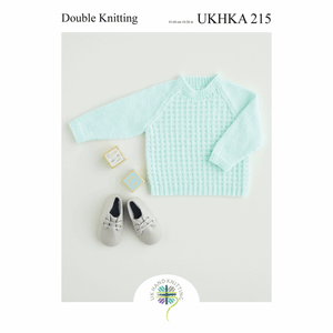 UKHKA 215 Baby Sweaters Dk Pattern KNIT