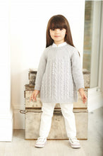 Load image into Gallery viewer, Special Dk 9399 Girls Top and Tunic pattern 2-11 years KNIT
