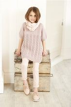 Load image into Gallery viewer, Special Dk 9399 Girls Top and Tunic pattern 2-11 years KNIT
