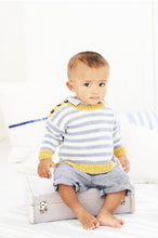 Load image into Gallery viewer, Bambino Dk 9603 Sweaters Pattern Birth to 7 Years KNIT
